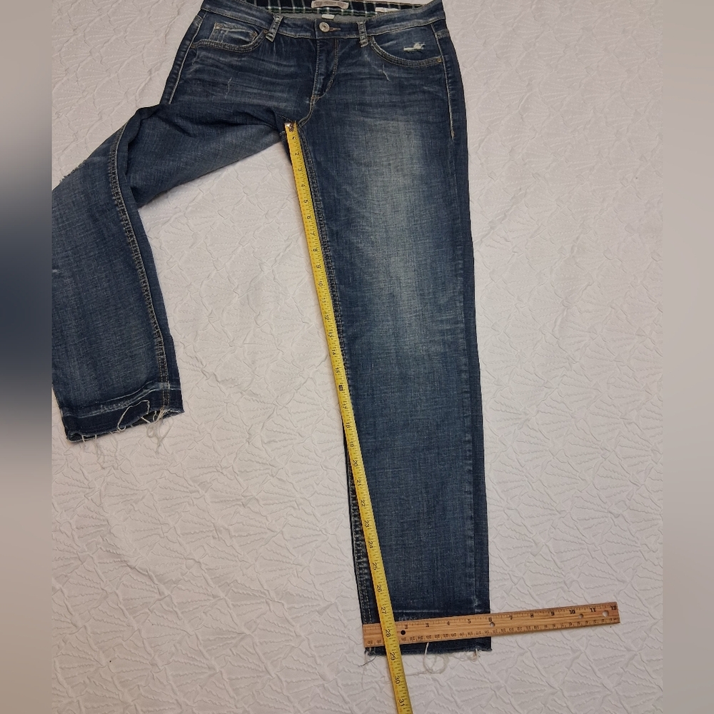 Vintage America Women’s Dark Blue Straight-Leg Jeans Sz 6/23 - Picture 10 of 16